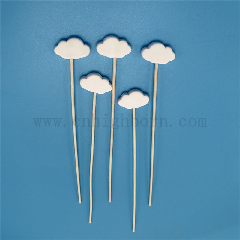 Customized Scented Ceramic 3D Shapes Unscented Itself Plaster Fragrance Stone with Aroma Reed Diffuser Stick
