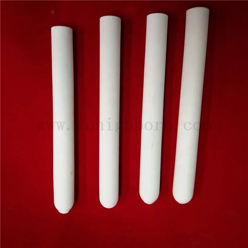 Customizable Por Alumina Pipe Porous Ceramic Filter Tubes