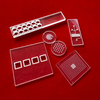 Manufacturers Custom Transparent CNC Quartz Glass Slotted Plate 