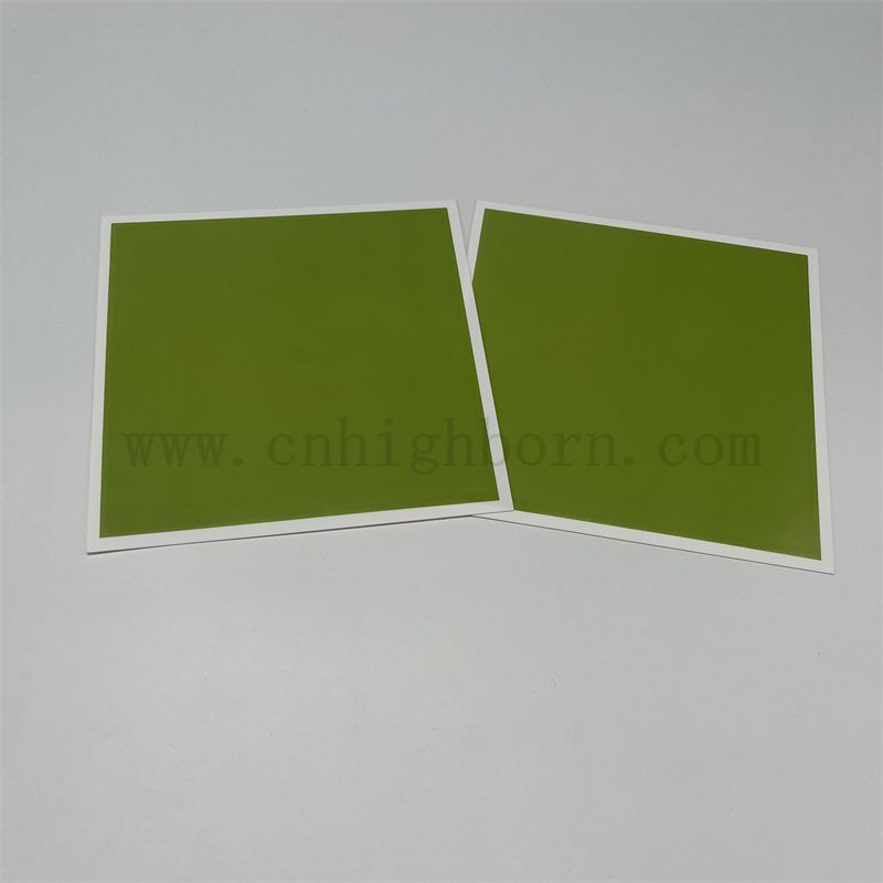 Customized High Quality Long Life Green Film Coated Ozone Ceramic Plate for Ozone Generator Accessories