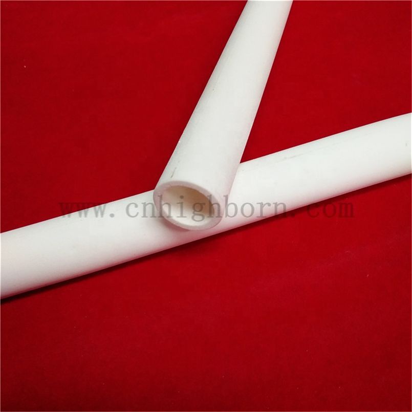 Adjustable Porosity White Alumina Pipe Porous Ceramic Water Treatment Filter Tube