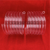 Heat Resistance Clear Fused Silica Quartz Glass Spiral Tube