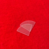 Customized Clear Fused Silica UV Window Optical Fan Shape Quartz Glass Plate