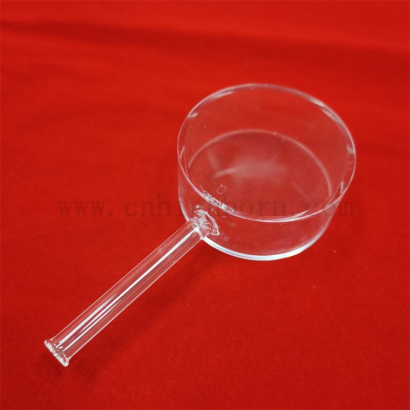 Customized Clear Optical Glass Flow Cells Short Pathlength with Fill Tube UV Cylindrical Quartz Cuvettes