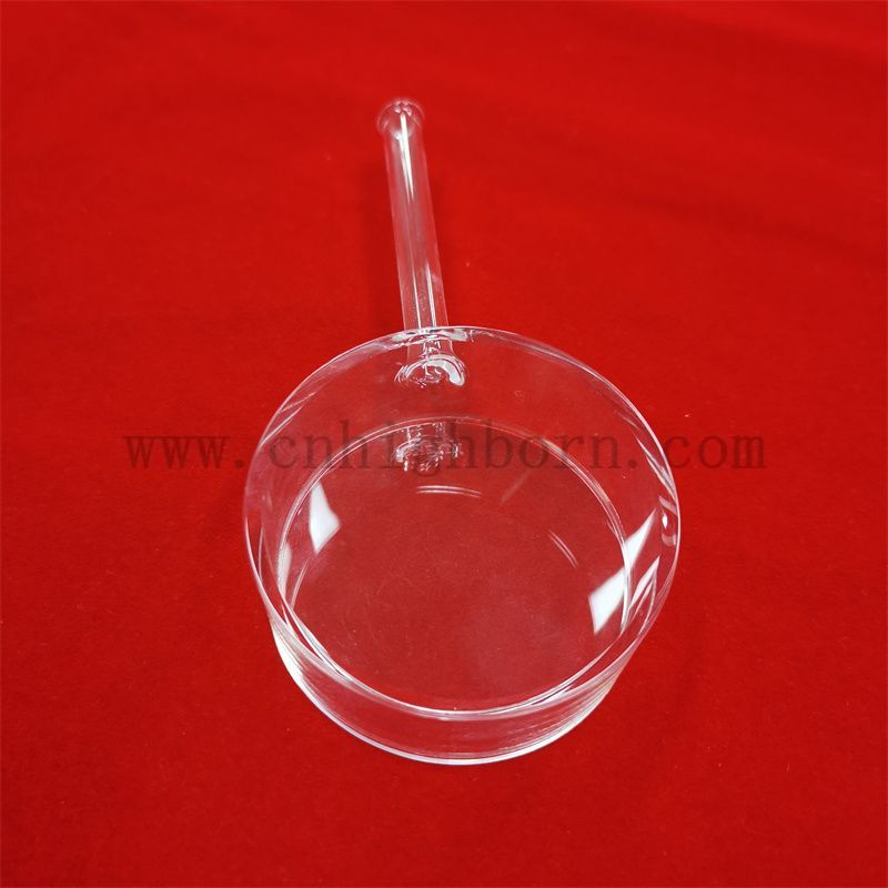 round Quartz cuvette