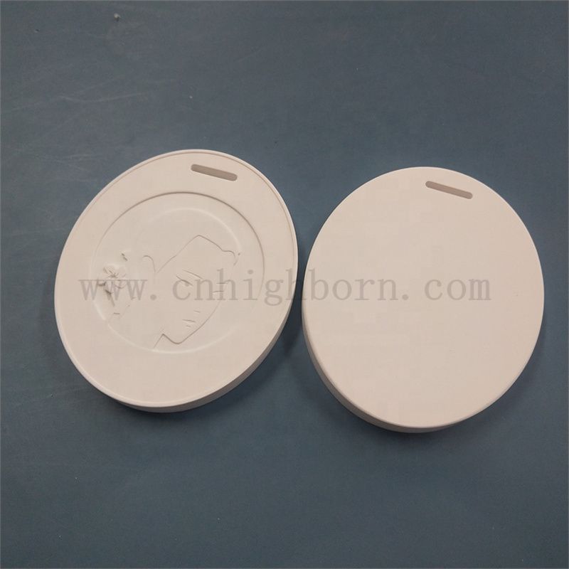 Customizable Pattern Hangable Car Use Gypsum Aroma Diffuser Porous Ceramic Plate