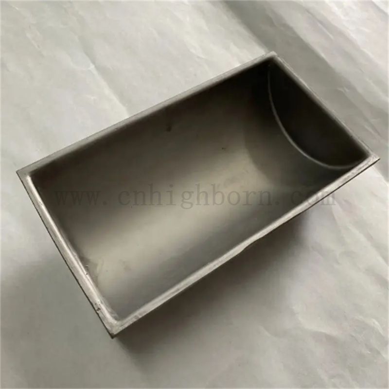 High temperature resistance silicon carbide sic ceramic boat crucible 