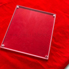 Professionally Produced Laser Cutting Quartz Fused Silica Square Plate with Hole