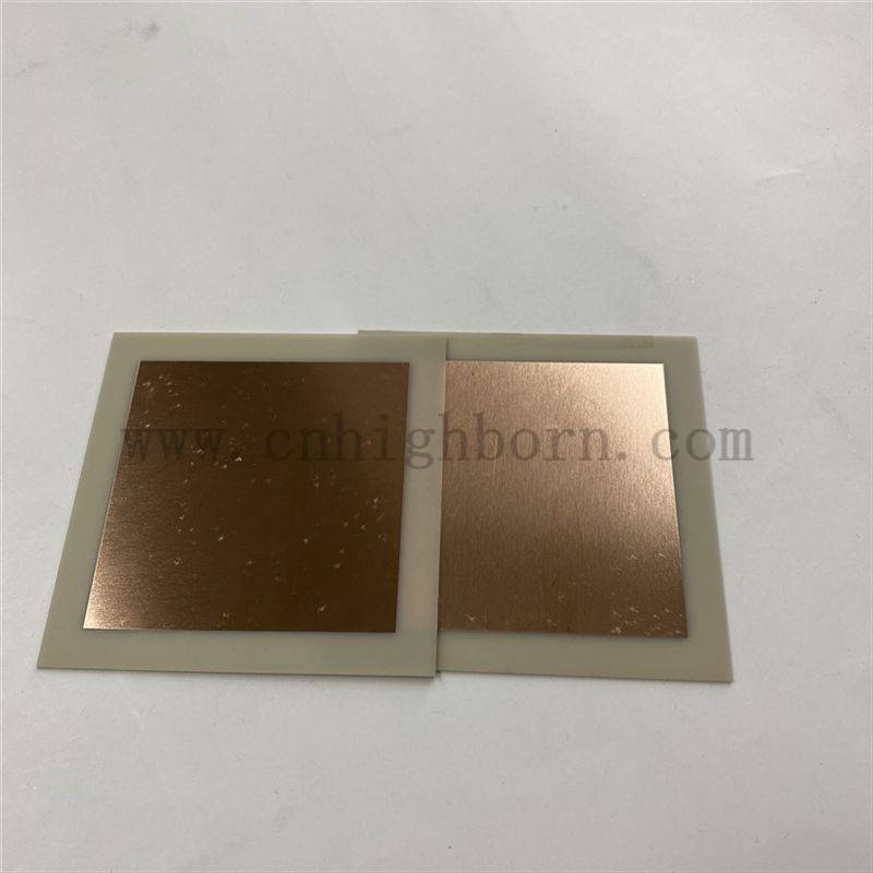 metallized ceramic plate 