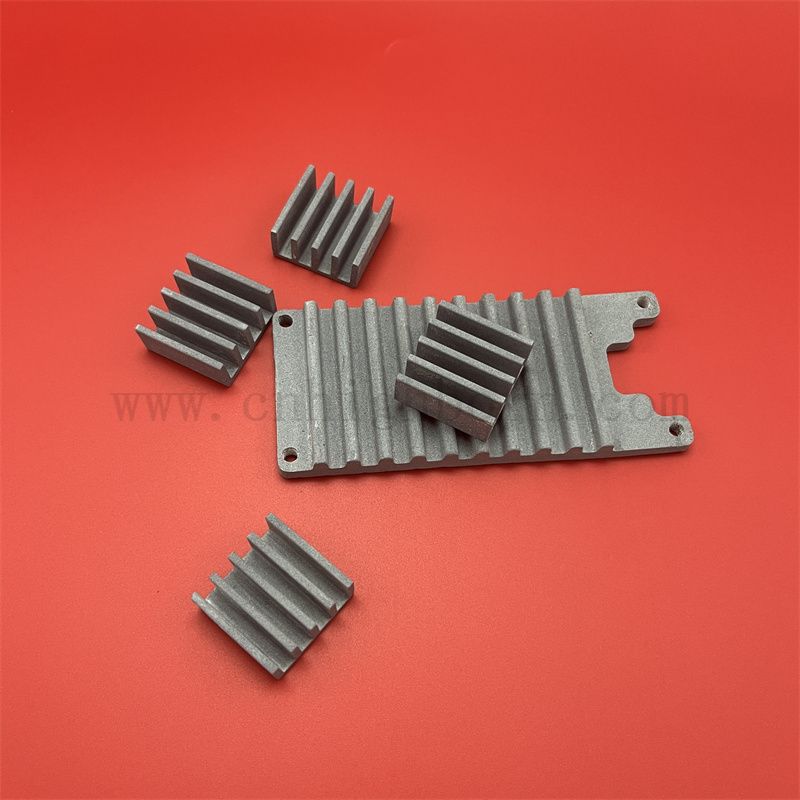 Customized Porous Silicon Carbide Ceramic Heat Sink Sheet