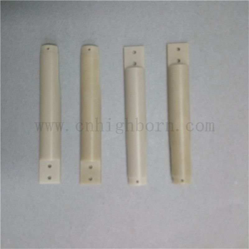 Finishing Aluminum Nitride Ceramic Parts Industrial Insulating ALN Ceramic Rod Shaft