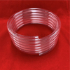Heat Resistance Clear Fused Silica Quartz Glass Spiral Tube