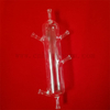 Customizable High Purity Clear Quartz Glass Digestion Tube Pyrolysis Fused Silica Reactor Tubing