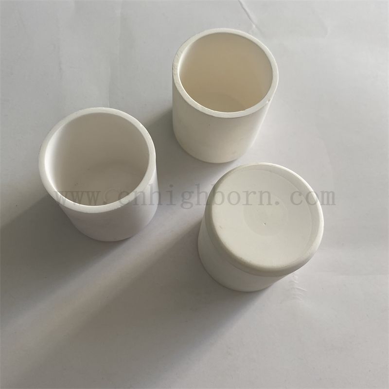 Refractory Yttrium Stabilized Zirconia Ceramic Sintering Crucible