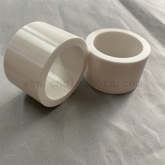 High Hardness Large Diameter Zirconia Tube ZrO2 Ceramic Tube