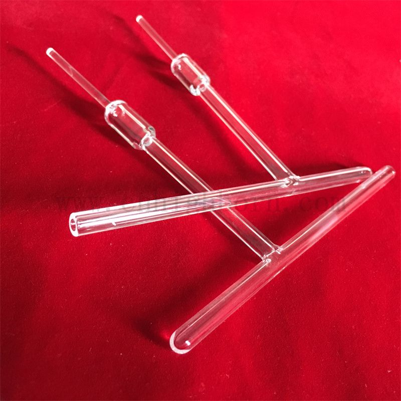 transparent quartz tube