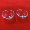 Heat Resistance Clear Quartz Glass Crucible Fused Silica Half Bowl