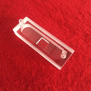 Custom Absorption Cell Hiqh Quality High Precision Clear Optical Glass Cell Micro Quartz Glass Cuvette