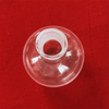 Heat Resistance Quartz Glass Clear Round Bottom Lab Flask