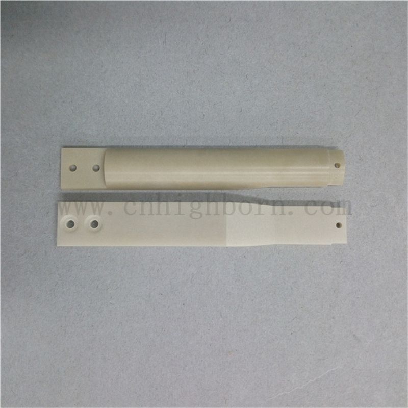 Finishing Aluminum Nitride Ceramic Parts Industrial Insulating ALN Ceramic Rod Shaft