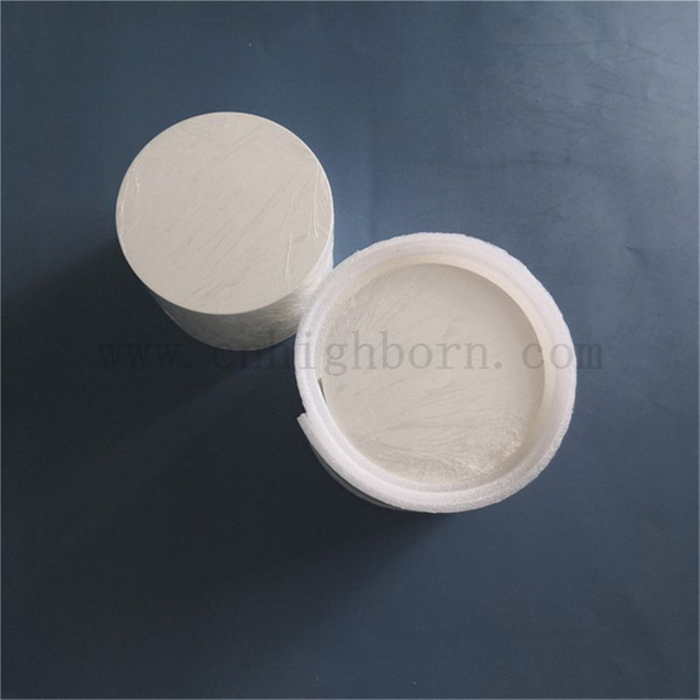 Insulated Boron Nitride Ceramic Rod High Temperature Resistant BN Ceramic Block 99 Ceramic Part