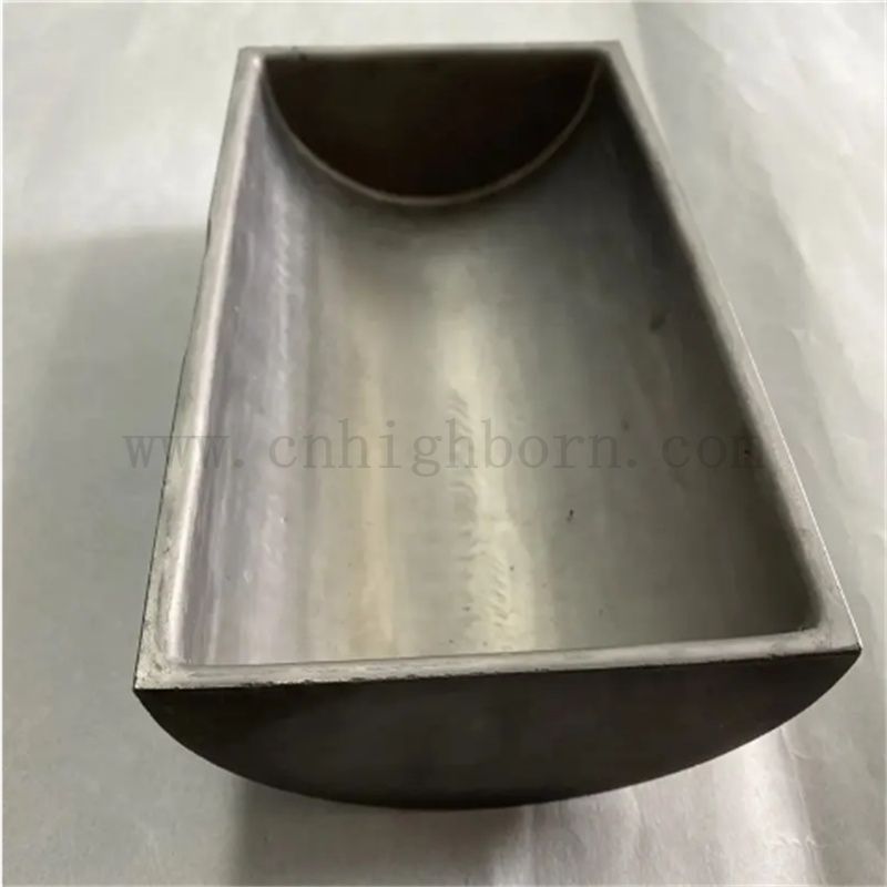 High temperature resistance silicon carbide sic ceramic boat crucible 