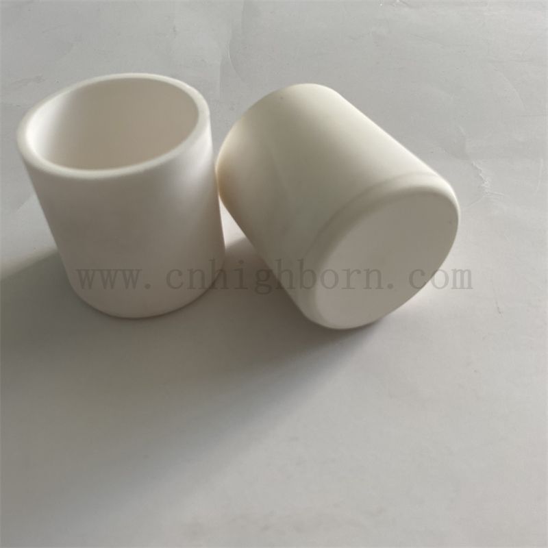 Refractory Yttrium Stabilized Zirconia Ceramic Sintering Crucible