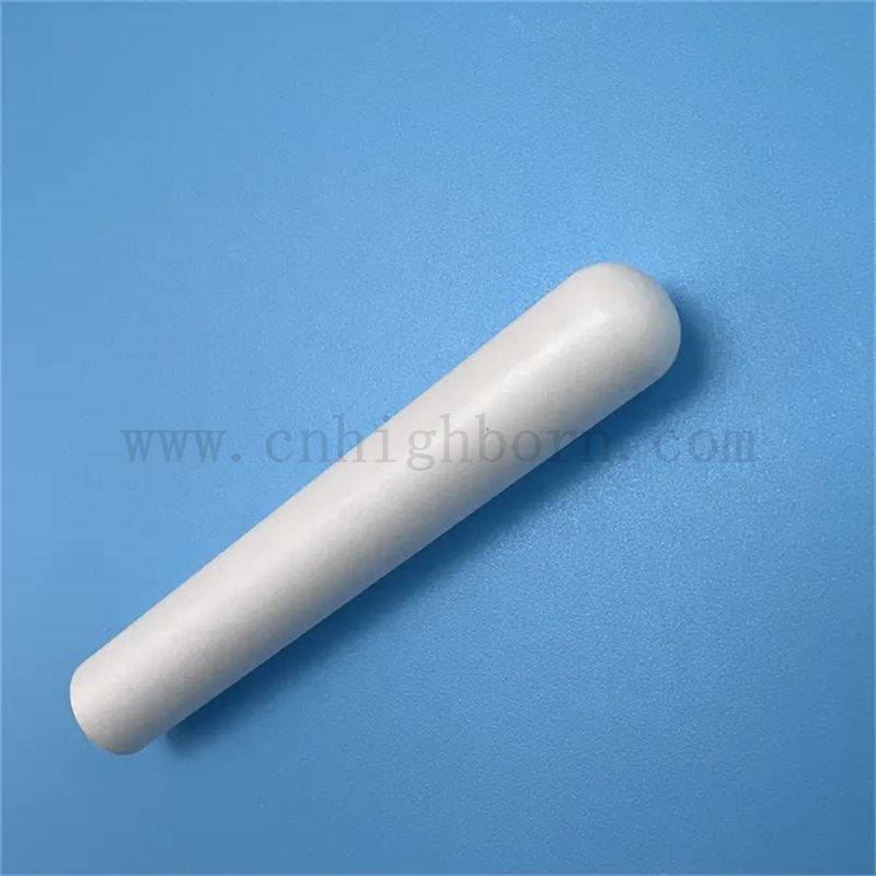 High Purity 99.7% One End Closed Boron Nitride Pipes HPBN Ceramic Tube