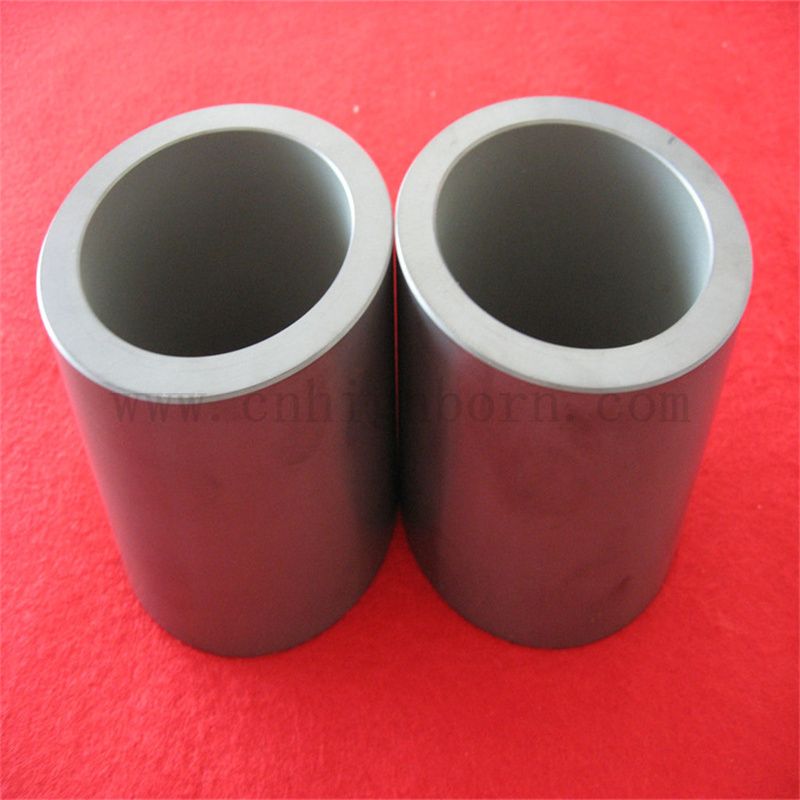 Large Diameter High Temperature Resistance B4C Ceramic Insulation Pipe Boron Carbide Tube