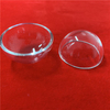 Heat Resistance Clear Quartz Glass Crucible Fused Silica Half Bowl