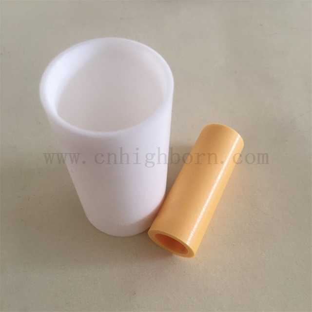 Customized MgO Partially Stabilized Zirconia Tubes ZrO2 Ceramic Pipes