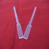 Customized Clear Quartz Glass Flow Cell UV Visible Spectrophotometer Micro Quartz Cuvette