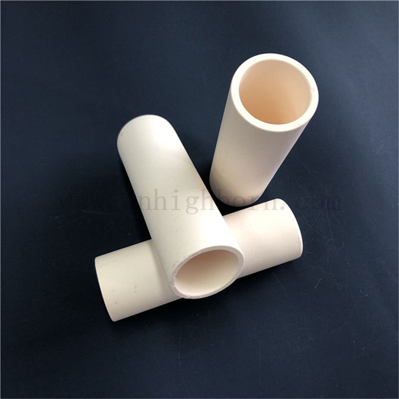 Refractory Magnesia Ceramic MgO Magnesium Oxide Crucible Used for Medium Frequency Furnace