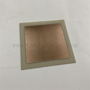 DBC DPC Aluminum nitride metallized ceramic plate with copper