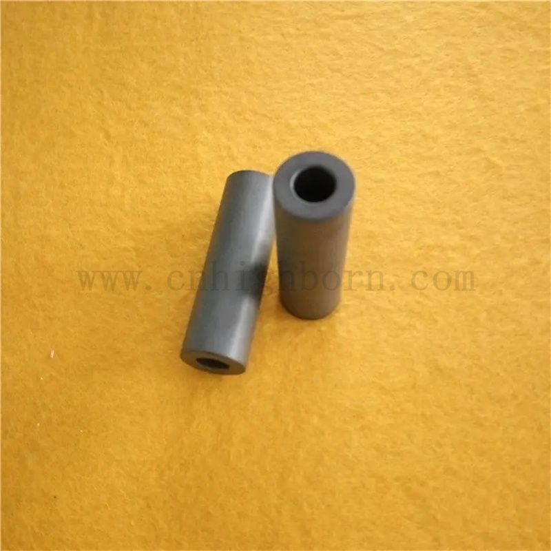 Corrosion resistance sic pipe silicon carbide ceramic sleeve tube for industry