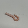 Wear Resistance 95% Pink Al2O3 Alumina Ceramic Yarn Guide Textile Ceramic Trap Types Guides