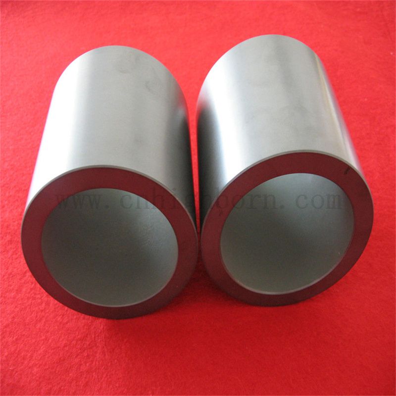 Large Diameter High Temperature Resistance B4C Ceramic Insulation Pipe Boron Carbide Tube