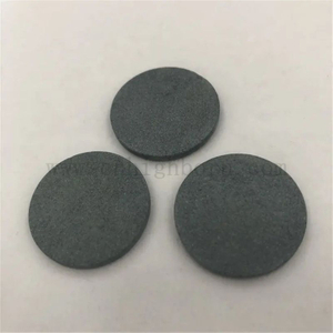 Porous Silicon Carbide Ceramic Filter Disc Customized Porosity SIC Plate