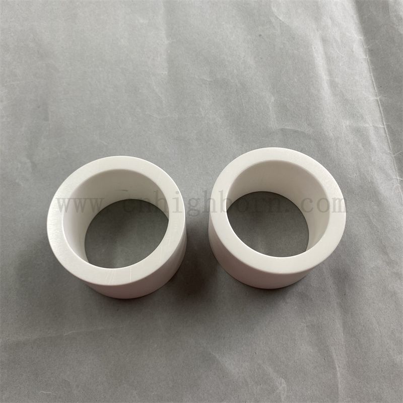 High Hardness Large Diameter Zirconia Tube ZrO2 Ceramic Tube