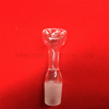 Heat resistance more durable customized shape transparent quartz glass banger