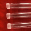 Customized Size Screwed Top Clear Fused Silica Glass Tube with Flat Bottom 