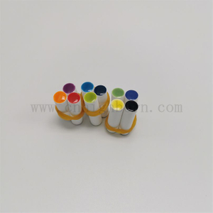 Color Glazed Car Aromatherapy Stick Essential Oil Volatile Porous Ceramic Rod