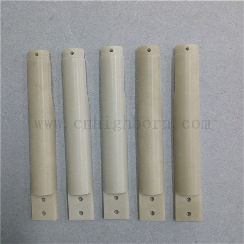 Finishing Aluminum Nitride Ceramic Parts Industrial Insulating ALN Ceramic Rod Shaft