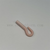 Wear Resistance 95% Pink Al2O3 Alumina Ceramic Yarn Guide Textile Ceramic Trap Types Guides