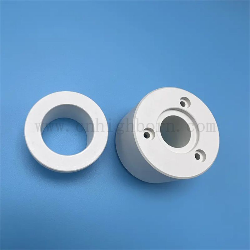 Good Insulation Boron Nitride Heat Insulation Circle 99% BN Ceramic Seal Ring