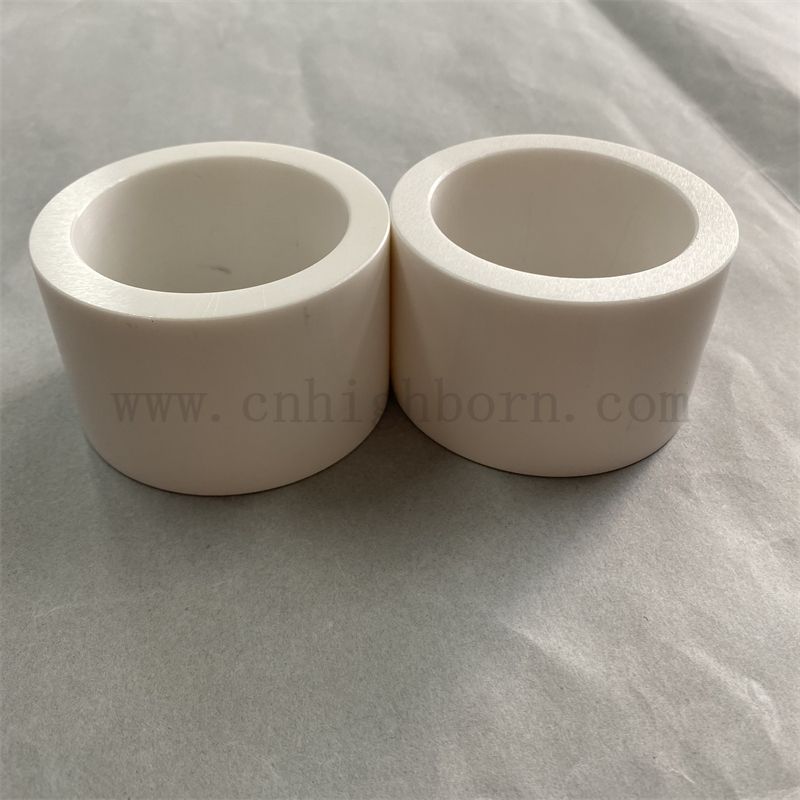 High Hardness Large Diameter Zirconia Tube ZrO2 Ceramic Tube