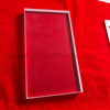 Polished Rectangle Transparent Quartz Glass Slab For UV Curving