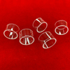 Transparent Polishing Silica Quartz Glass Ring for Chemistry Lab