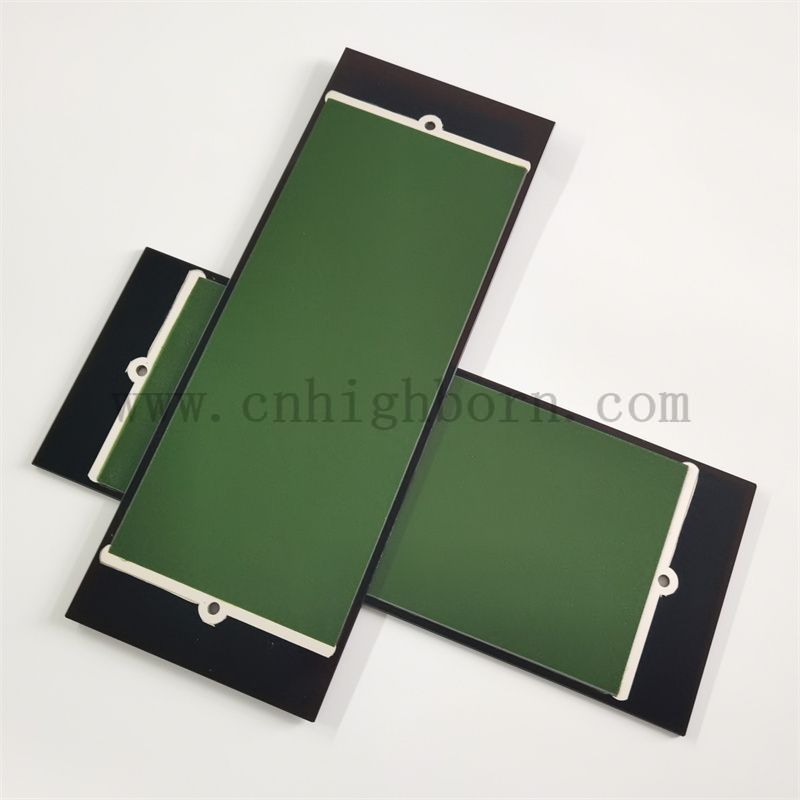 Customized Size Far-infrared Black High Purity Heat Resistance Ceramic Microcrystalline Glass Plate