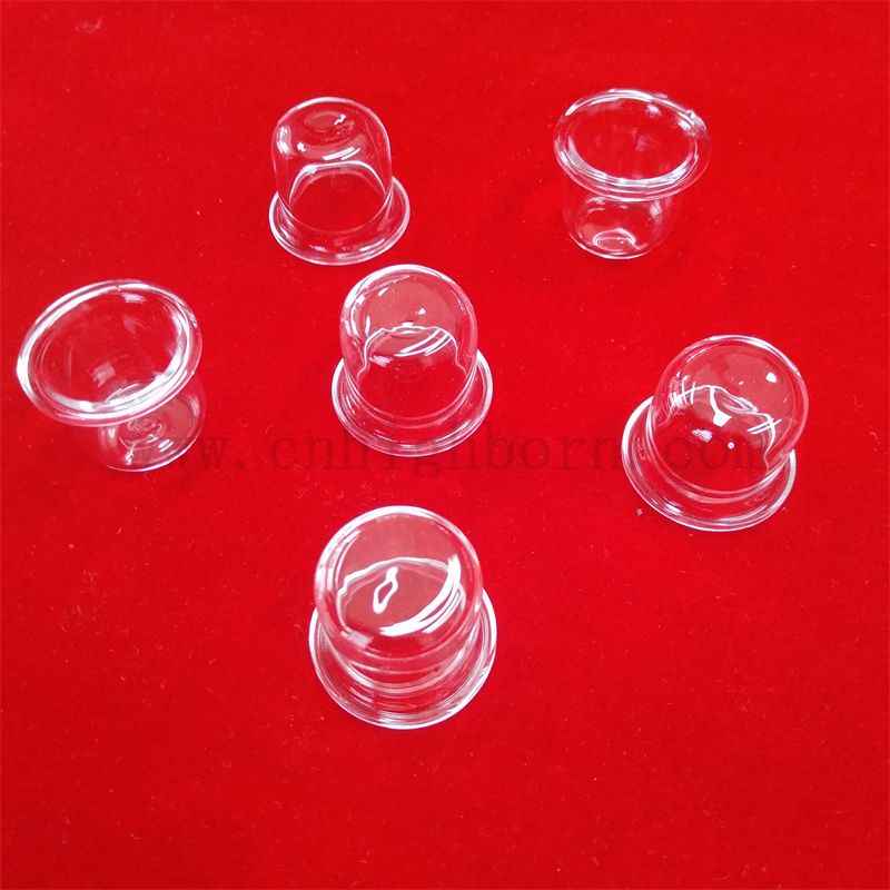 Lab Testing Customized Clear Heat Resistance Quartz Glass Crucible 